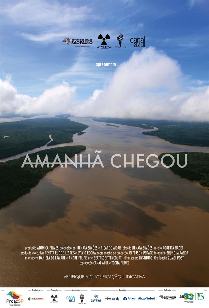 poster amanha chegou